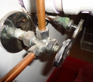 hot water valve shut-off