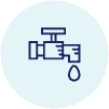 Residential drain cleaning icon