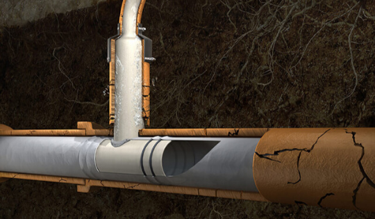 Trenchless Repipe Example
