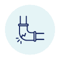 Broken Pipe Icon